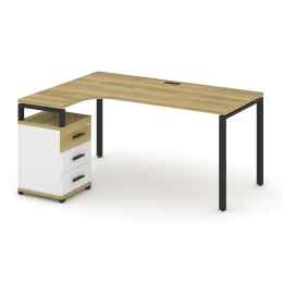 Стол эргономичный Concept CN.SA-307 Металл черный